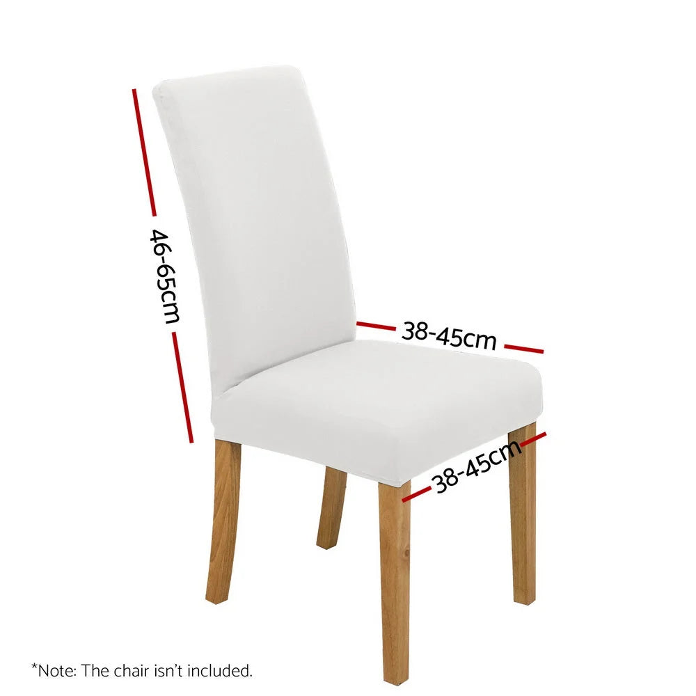 Artiss Dining Chair Covers 4x Slipcovers Spandex Stretch