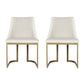 Artiss Dining Chairs Set of 2 Linen Fabric Frame Beige