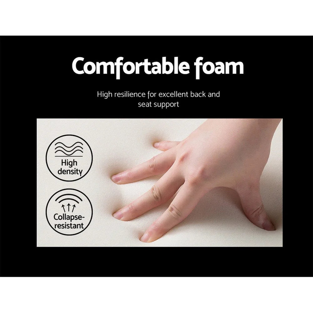 Artiss Dining Chairs Set of 4 Fabric Retro Replica DSW