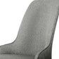 Dining chairs set with linen kitchen