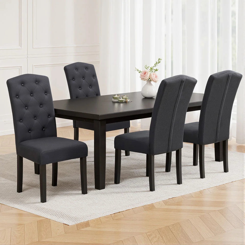 Grey dining chair with chairs linen parsons dark