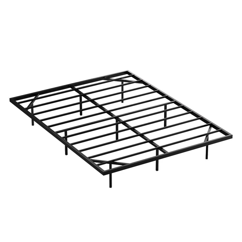 Artiss Double Bed Frame,Floating Metal Bed Frame with Smart