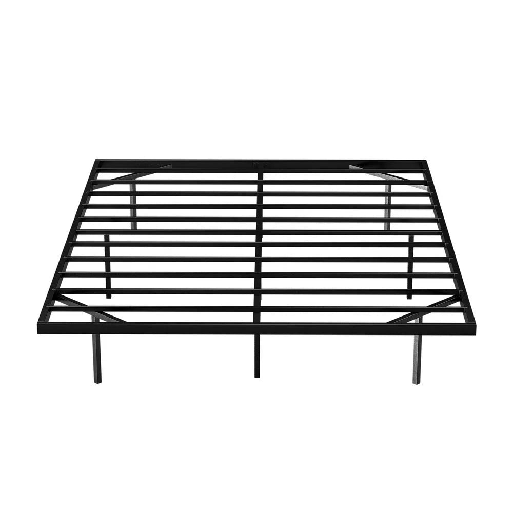 Artiss Double Bed Frame,Floating Metal Bed Frame with Smart