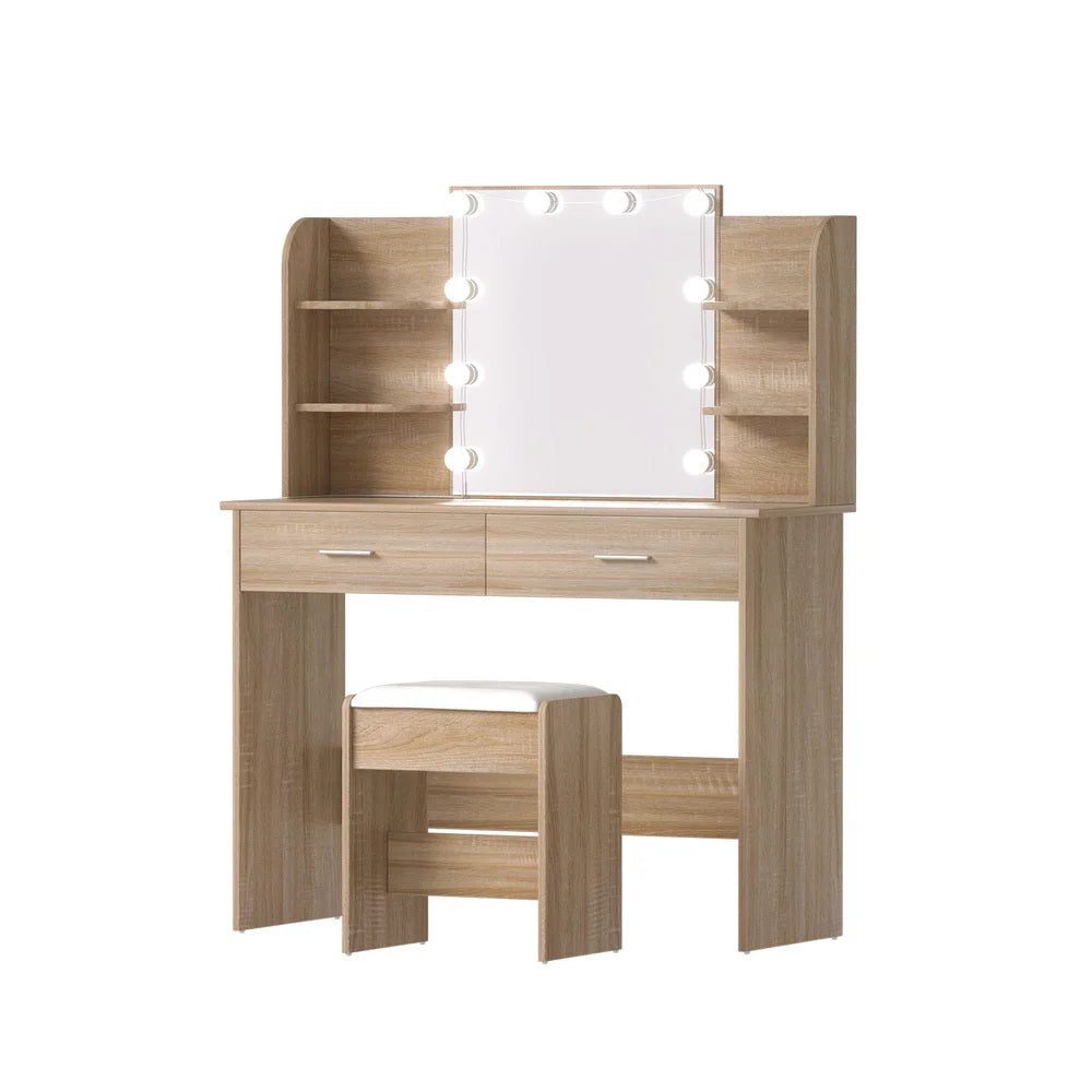 Dressing Table Set Stool 10 LED