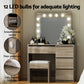 Dressing table set with colour matched pieces and support fittings