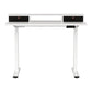 Standing Dual Motor Office Desk Table Shelf Electric