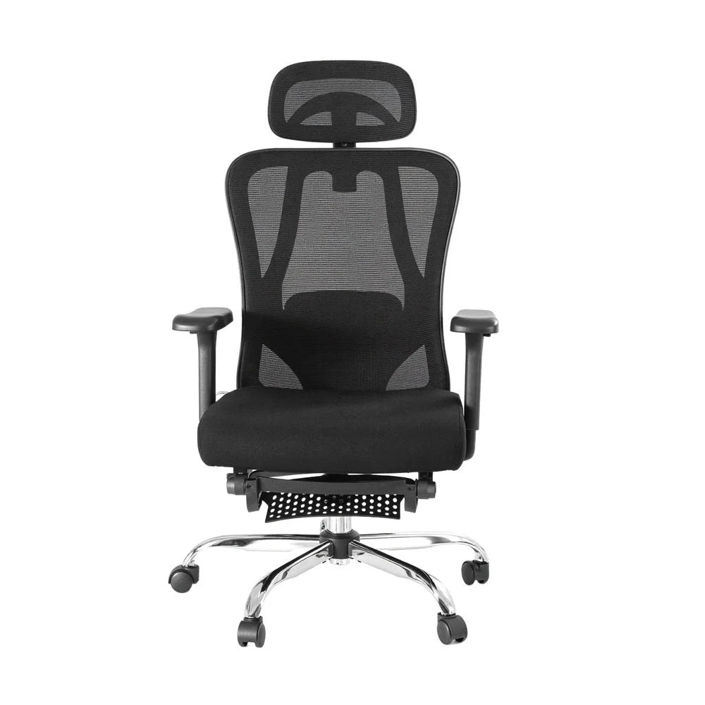 Artiss Ergonomic Mesh Office Chair Black - Furniture >