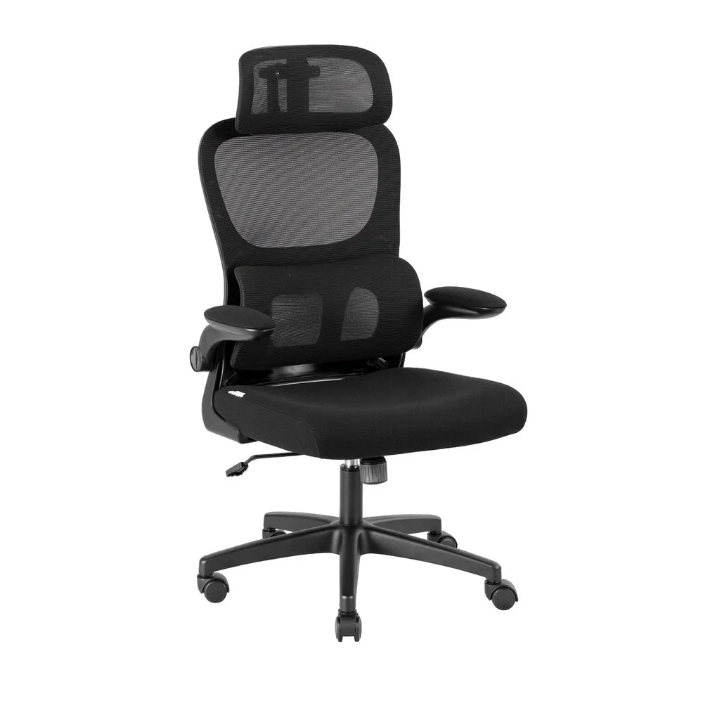 Artiss Ergonomic Office Chair Mesh Chairs Black - Furniture