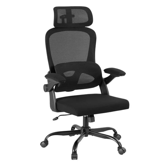 Artiss Ergonomic Office Chair Mesh Chairs Black - Furniture