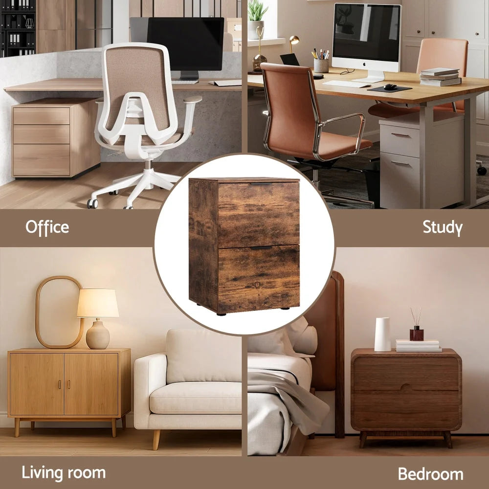 Artiss Filing Cabinet Files Storage Office Shelves File