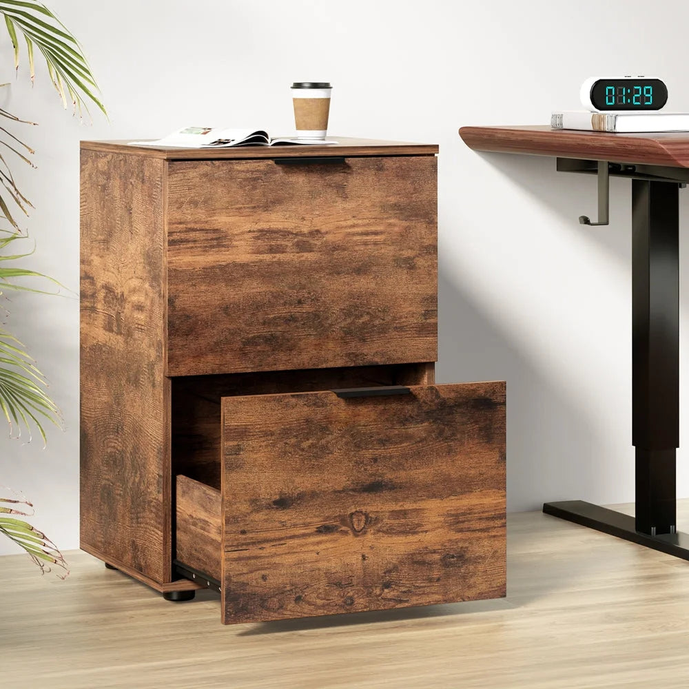 Artiss Filing Cabinet Files Storage Office Shelves File