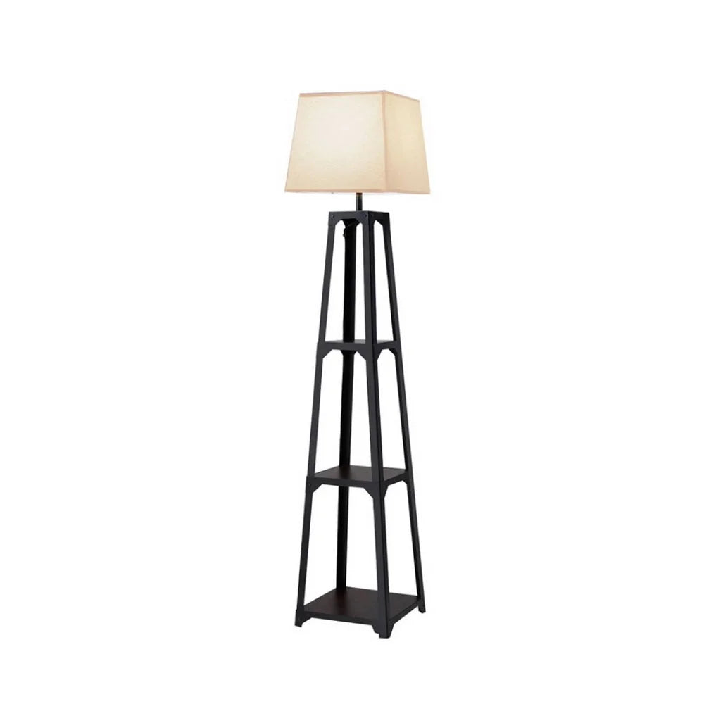 Artiss Floor Lamp 3 Tier Shelf Storage LED Light Stand Home