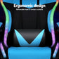 Artiss Gaming Office Chair 12 RGB LED Massage Computer Work