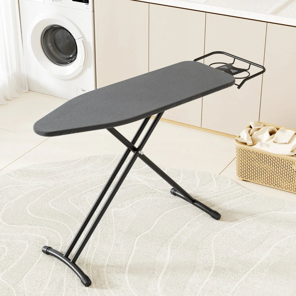Artiss Ironing Board Foldable Iron Rest Black - Appliances