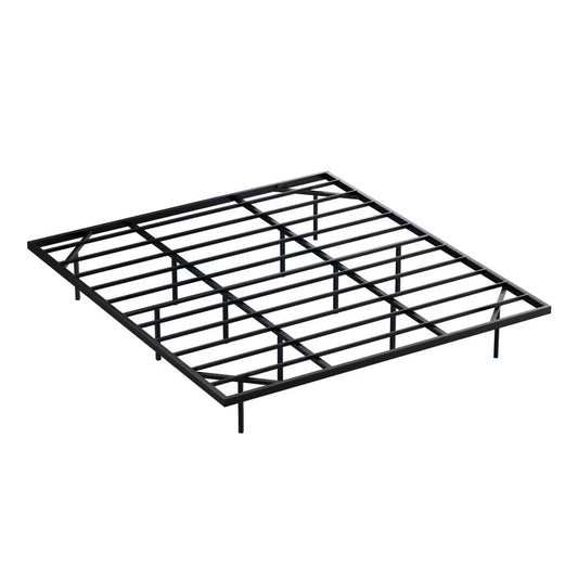 Artiss King Bed Frame,Floating Metal Bed Frame with Smart