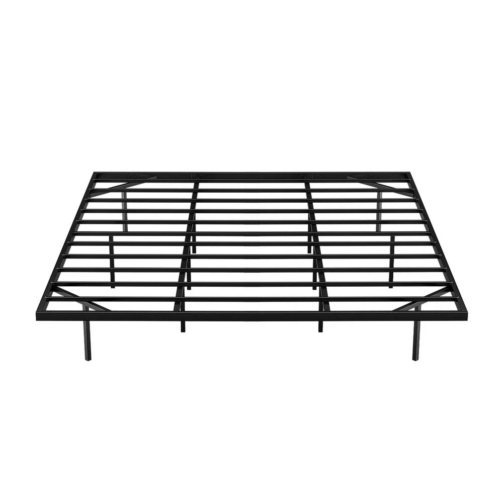 Artiss King Bed Frame,Floating Metal Bed Frame with Smart