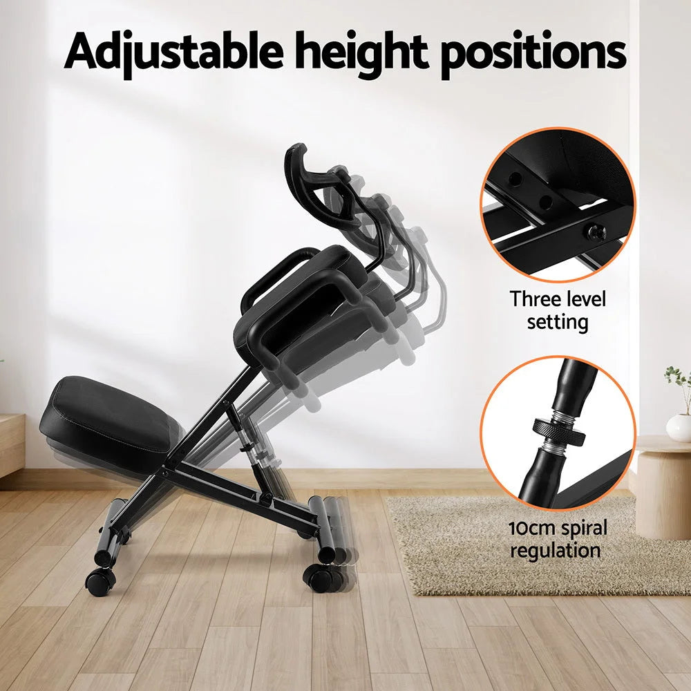 Kneeling Chair Ergonomic Office Knee Seat Stretch Rest Home
