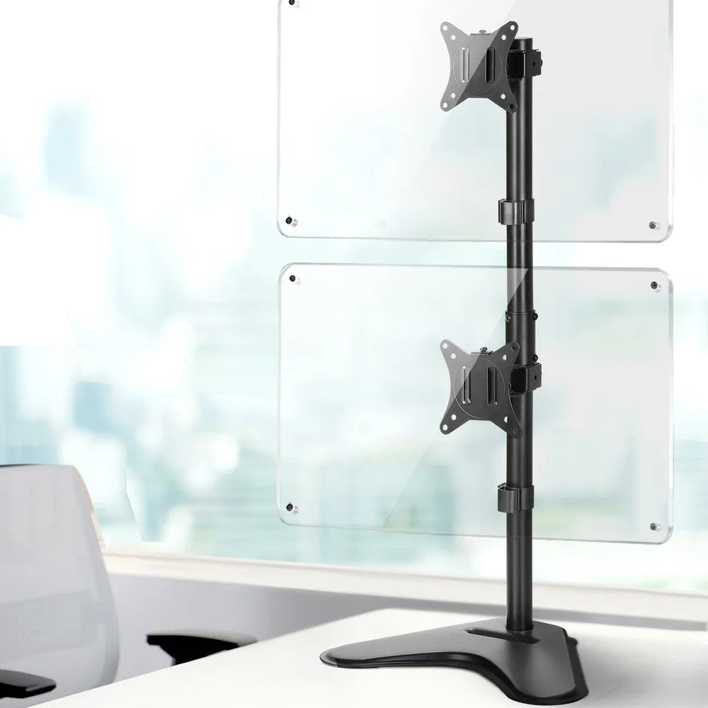 Artiss Monitor Arm Stand Dual Mount HD LED TV Bracket