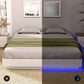 Artiss Queen Bed Frame with 16Colour Led Light Wooden