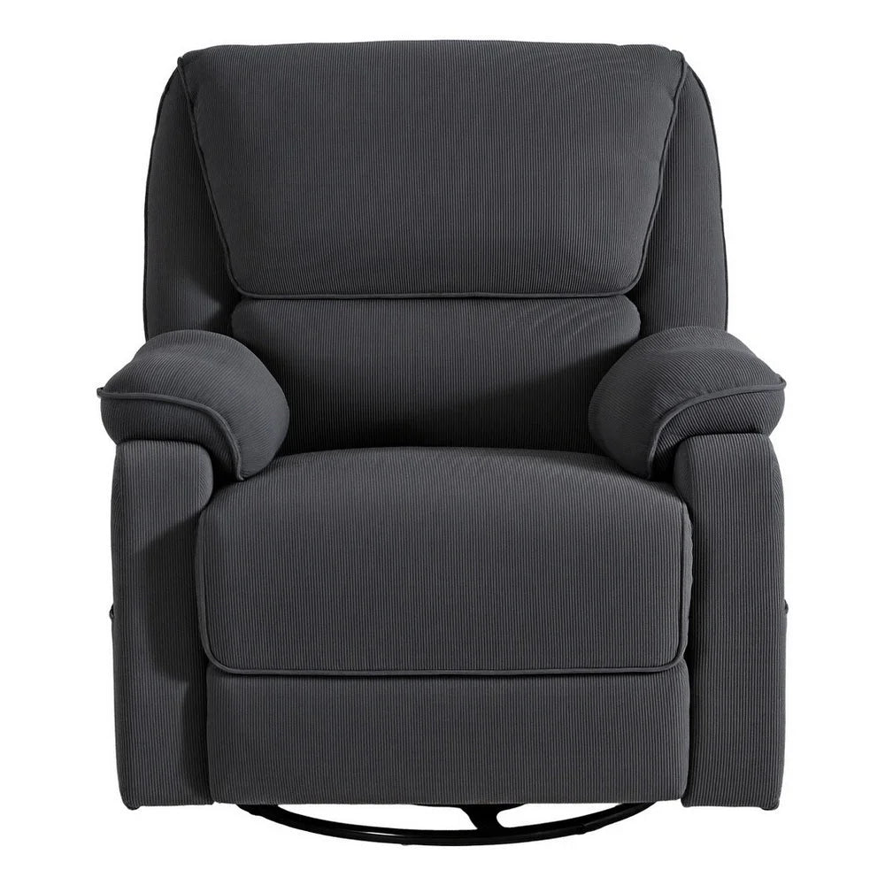 Artiss Rocking Recliner Chair 360 Swivel Massage Heated