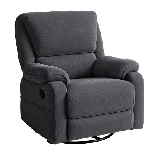 Artiss Rocking Recliner Chair 360 Swivel Massage Heated