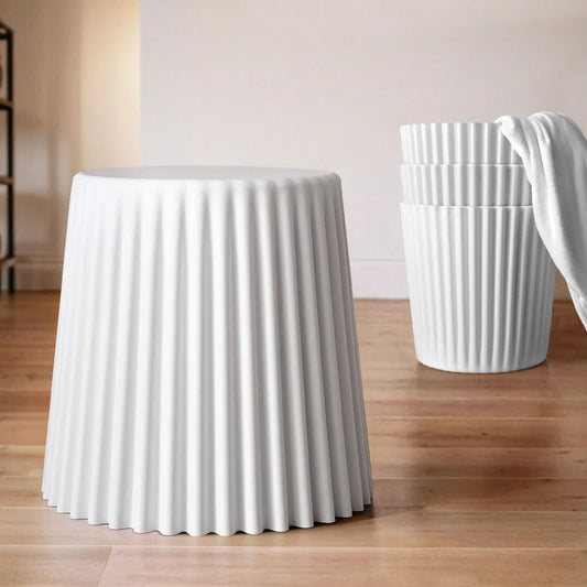 Artiss Set of 4 Cupcake Bar Stools Stackable Foot Stool