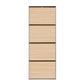 Artiss Shoe Rack Cabinet 24 Pairs Adjustable Shelf Pine shown with visible product details