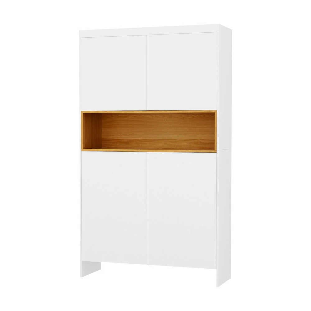 Artiss Shoe Rack Storage Cabinet 9 Tiers White - Furniture