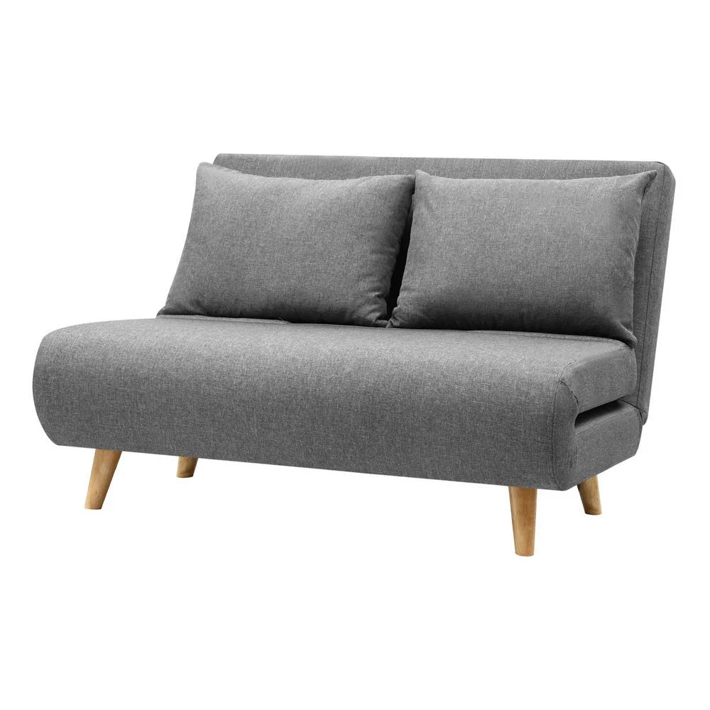 Sofa Bed 2 Seater Convertible Couch Recliner Lounge