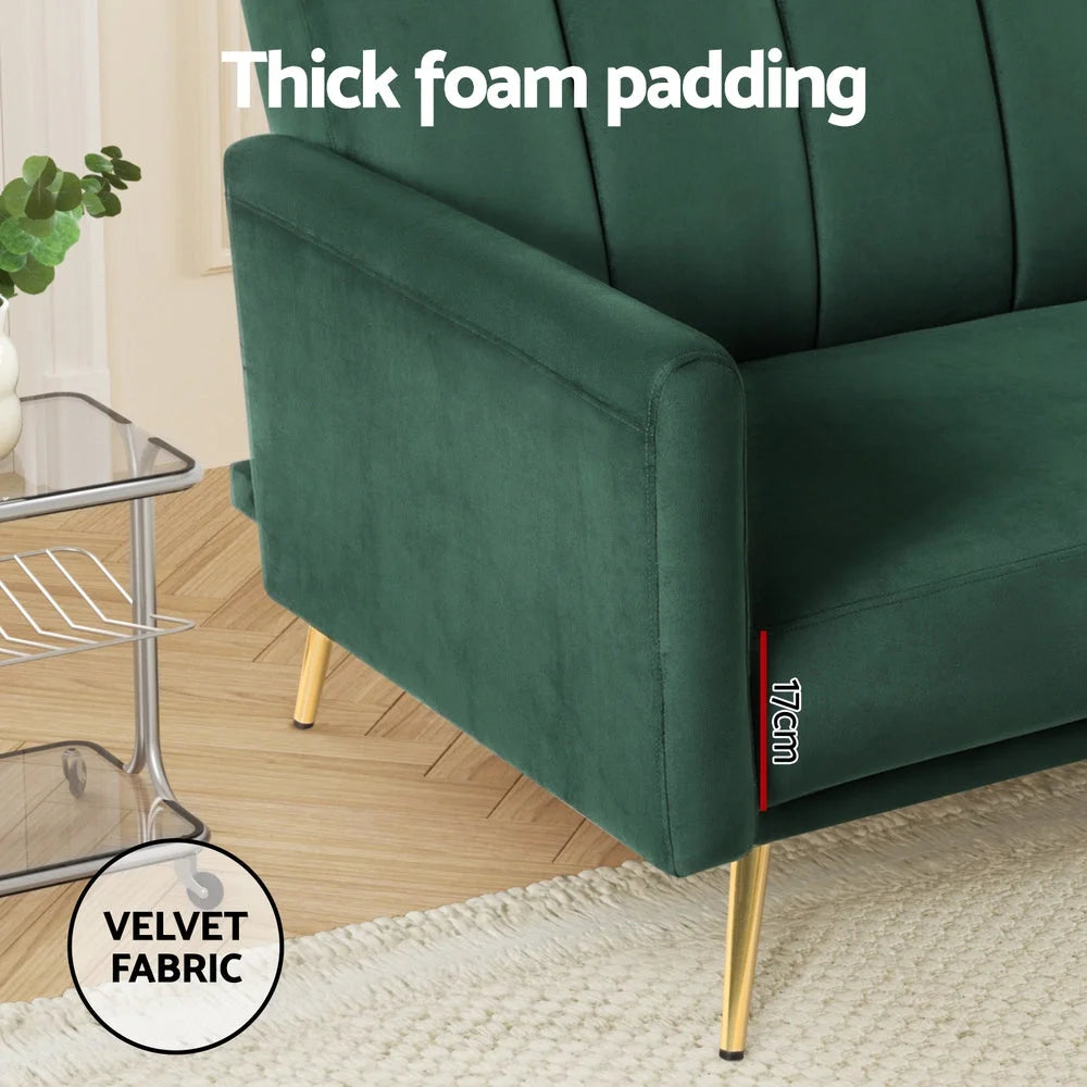 Sofa Bed 3 Seater Couch Convertible