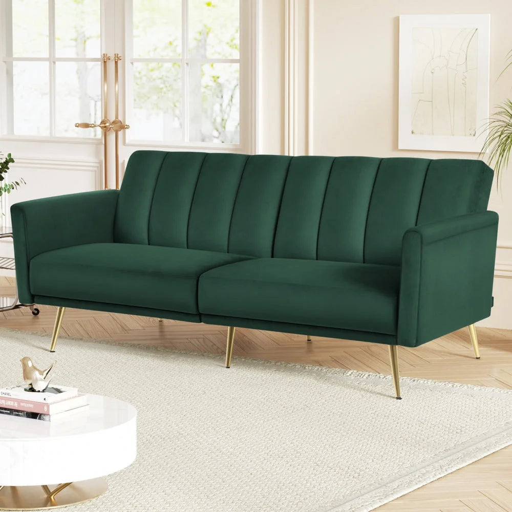 Sofa bed seater with frame detail shown