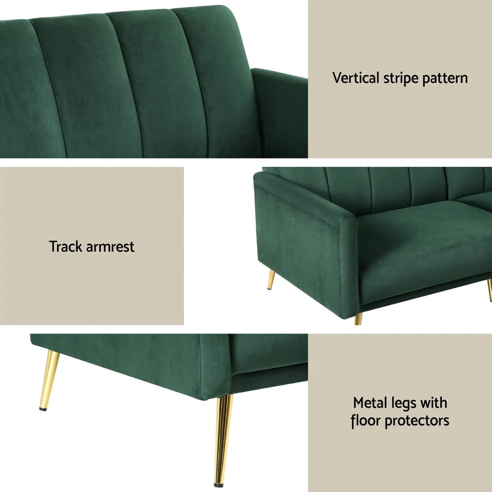Sofa Bed 3 Seater Couch Convertible