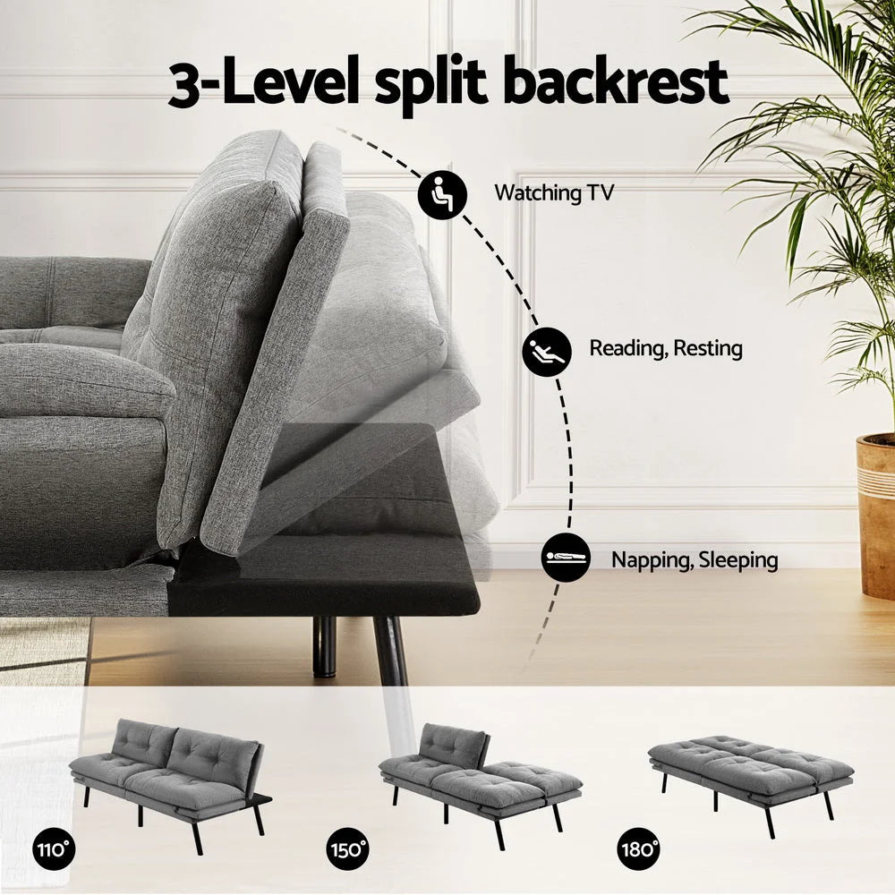 Chair with sofa bed convertible seater couch