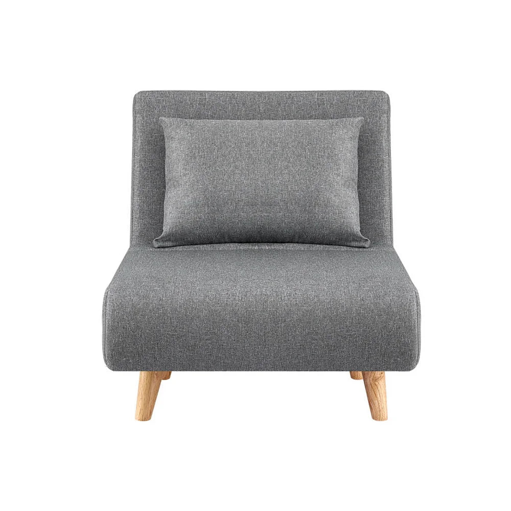 Artiss Sofa Bed Convertible Couch Recliner Lounge Chair