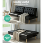 Sofa Bed Couch 1 Seater Lounge