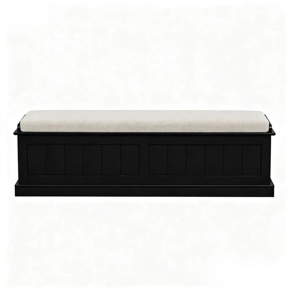 Storage Ottoman Blanket Box 140cm Fluted