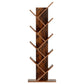Bookshelf 9 Tiers Walnut Living Room Bookcases Shelves Tree