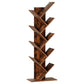 Tree Bookshelf 9 Tiers Walnut Living Room Bookcases Shelves