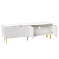 Storage cabinet with tv entertainment unit stand living