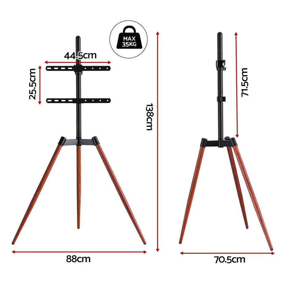 Artiss TV Stand 32-65 inch LED LCD Screen Wooden Tripod