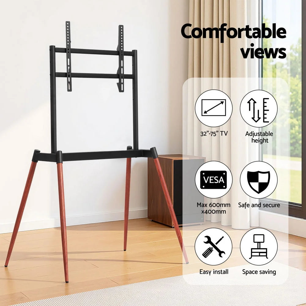 Tv stand inch with led lcd screen floor easel