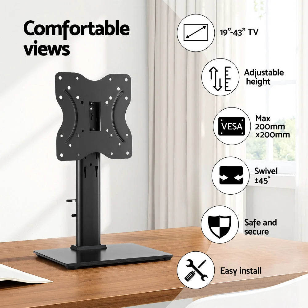 Artiss TV Stand Bracket for 19 - 43 inch TVs Table Top