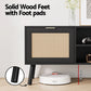 Artiss TV Unit 150cm Storage Cabinet Black - Furniture >