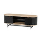 Storage cabinet with tv unit entertainment pine household