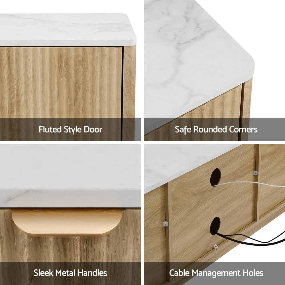 Artiss TV Unit Entertainment Unit Storage Drawer Shelf