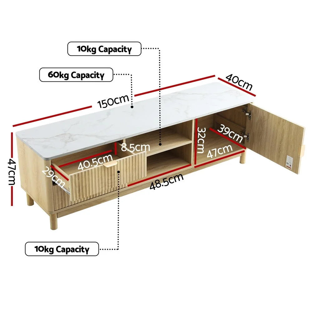 Artiss TV Unit Entertainment Unit Storage Drawer Shelf