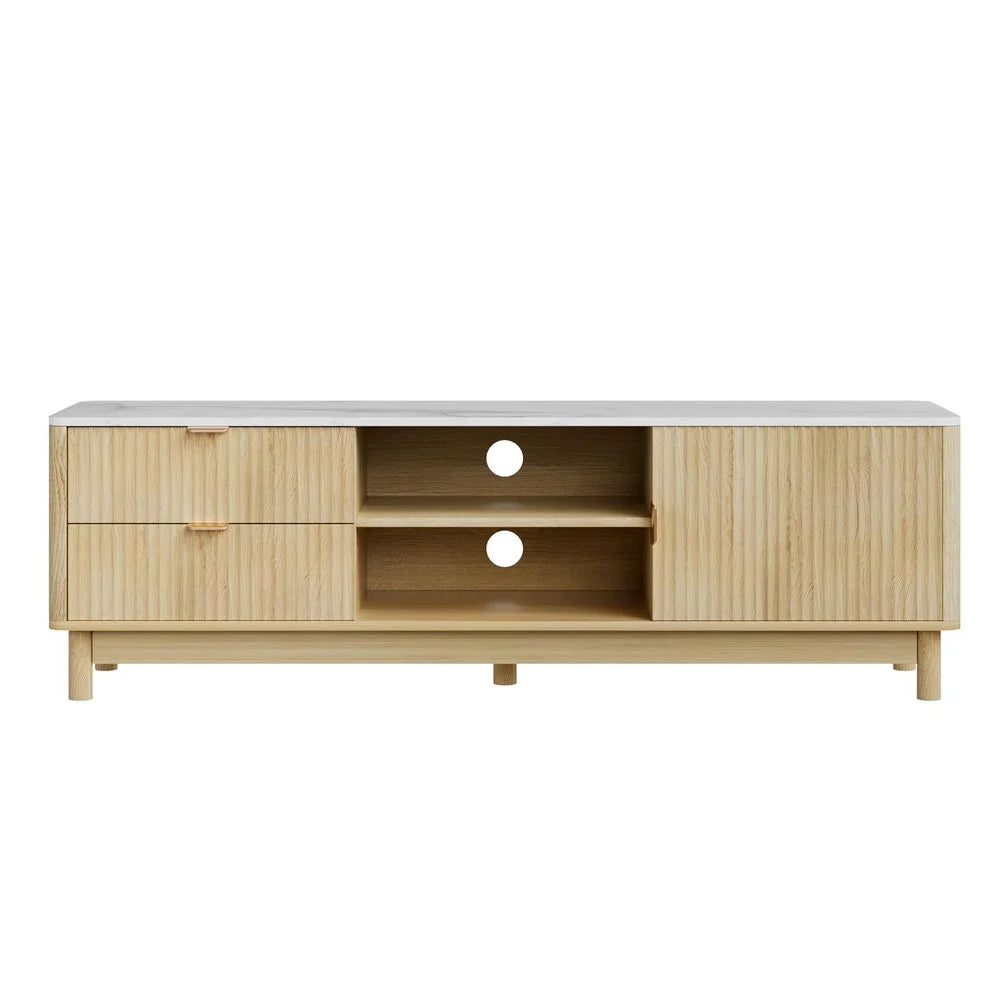 TV Unit Entertainment Storage Drawer Shelf