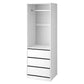 Artiss Wardrobe Clothes Closet Storage Organizer White