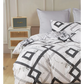 Ashwin King Size Duvet Quilt Cover Set - Home & Garden