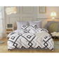 Ashwin King Size Duvet Quilt Cover Set - Home & Garden